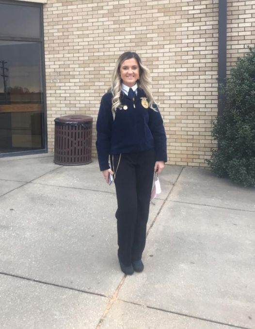Dalaney Harris first in Future Farmers of America competition