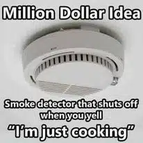 smoke detector humor