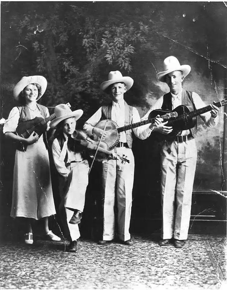 Slim, Dusty, Bea, and Speck Rhodes