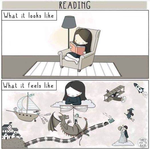 Reading opens new worlds
