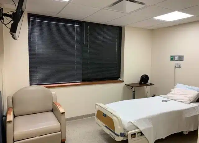 White River Health System Medical Detox Unit patient room