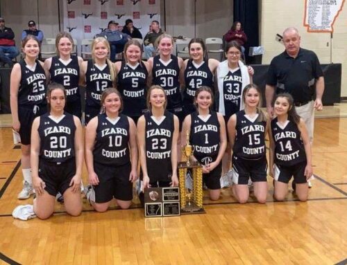IC junior Lady Cougars 1A-2 District champs