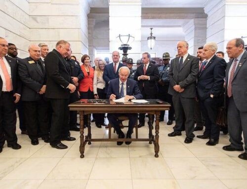 Governor Hutchinson Signs Bills To Grant Stipends, Raise Salaries for Law Enforcement, Corrections