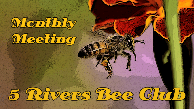 5 Rivers Bee Club April meeting scheduled