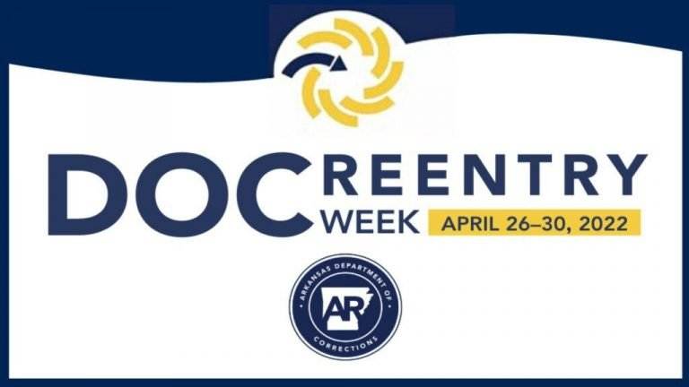 DOC Reentry Awareness Week – April 26-30, 2022