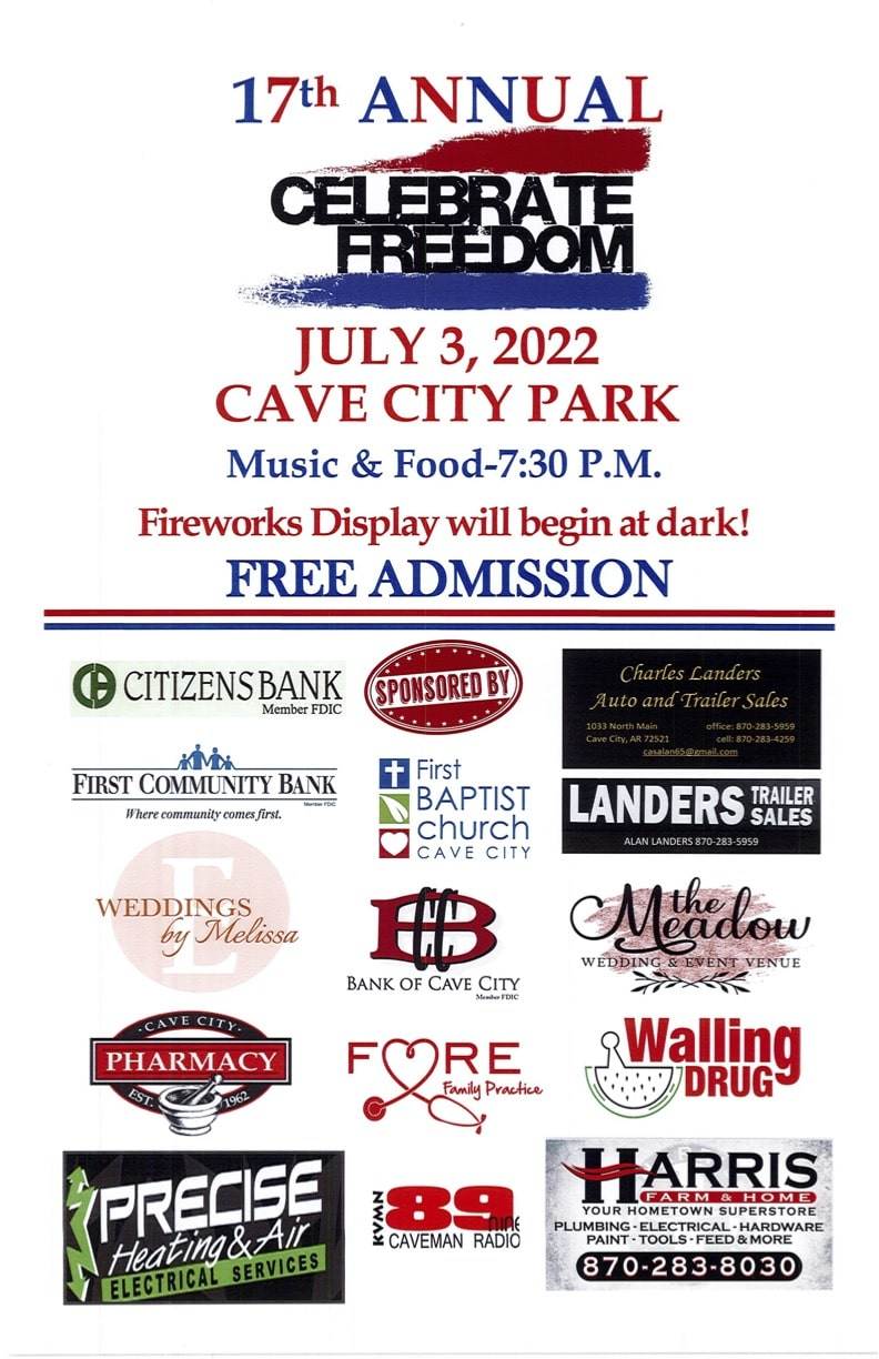 Cave City Fireworks Hallmark Times