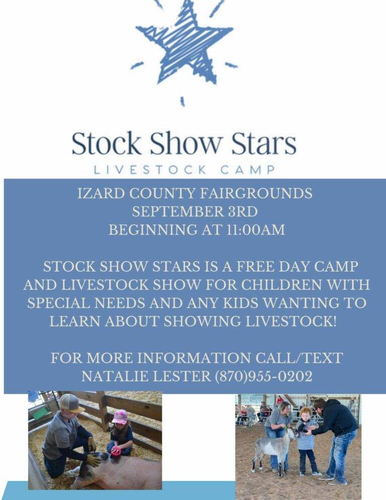 Stock Show Stars free camp
