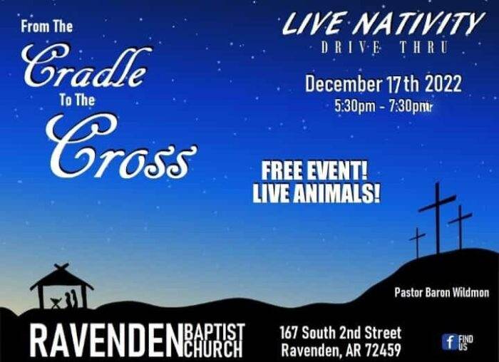 Ravenden Baptist Church living Nativity event scheduled - Hallmark Times