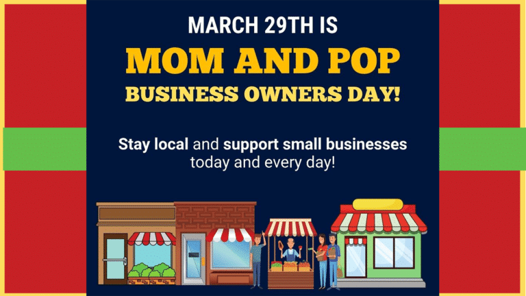 Celebrate Mom and Pop Business Owner’s Day