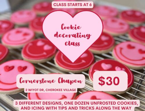 Cookie Decorating class registration open