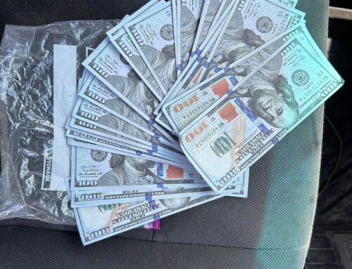 Sheriff warns of funny money confiscated during traffic stop