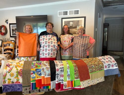 HUMC ladies sew to help The CALL