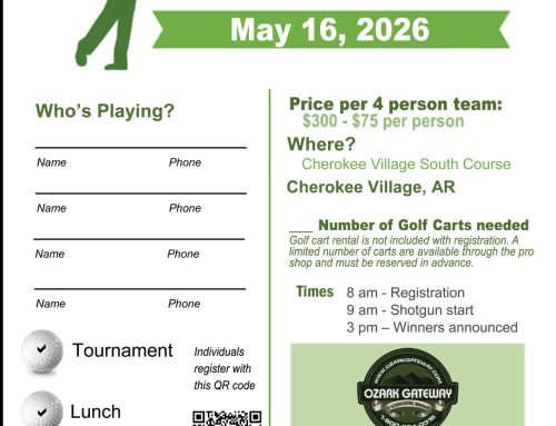 7th Annual Ozark Gateway Golf Tournament Set for Cherokee Village