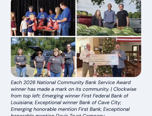 Bank of Cave City Named ICBA 2026 National Community Bank Service Award Winne
